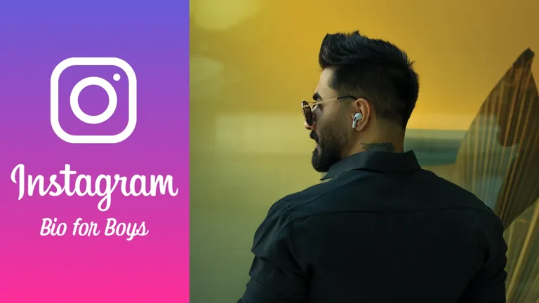 Instagram Bio for Boys Crafting the Perfect Profile Tips and Examples